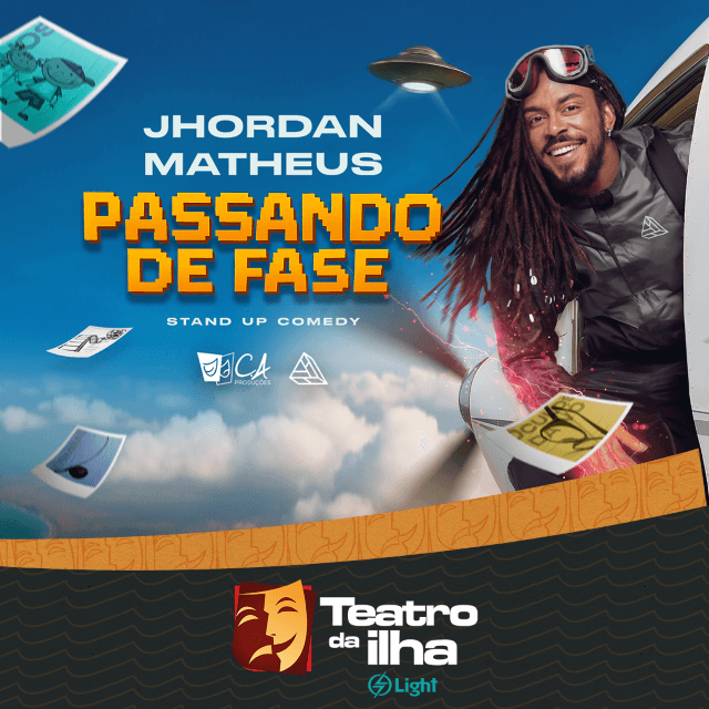Jhordan Matheus Leva Humor ao Rio com ‘Passando de Fase’ em 2026 Jhordan Matheus Leva Humor ao Rio com 'Passando de Fase' em 2026