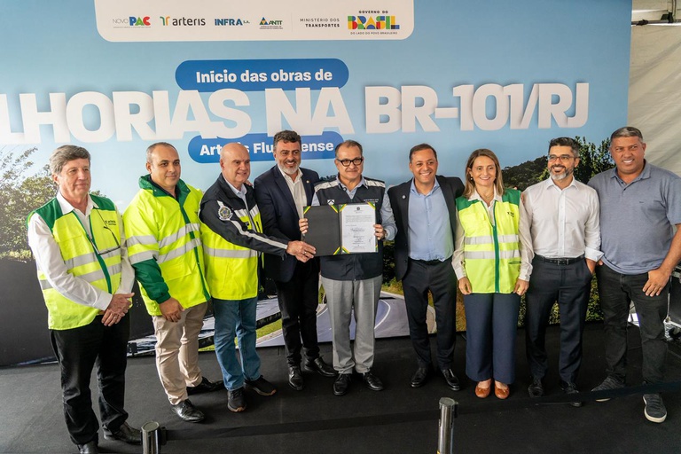 Obras de Modernização da Autopista Fluminense: Investimento de R$ 10,18 Bilhões Obras de Modernização da Autopista Fluminense: Investimento de R$ 10,18 Bilhões