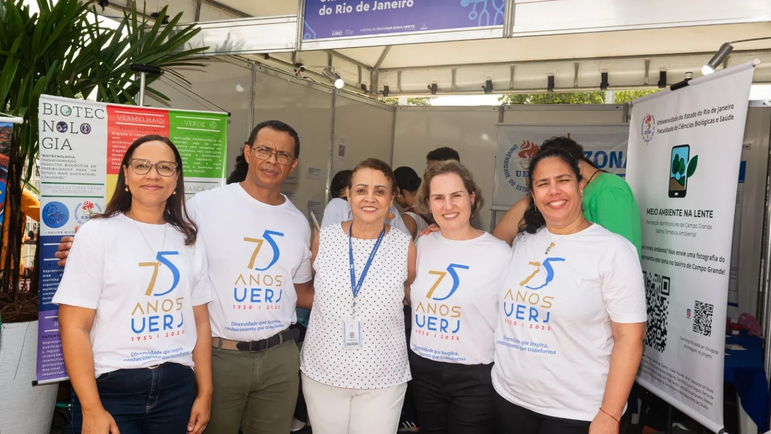 Uerj leva inovação e ciência para a Zona Oeste do Rio no Festival da Ciência Uerj leva inovação e ciência para a Zona Oeste do Rio no Festival da Ciência