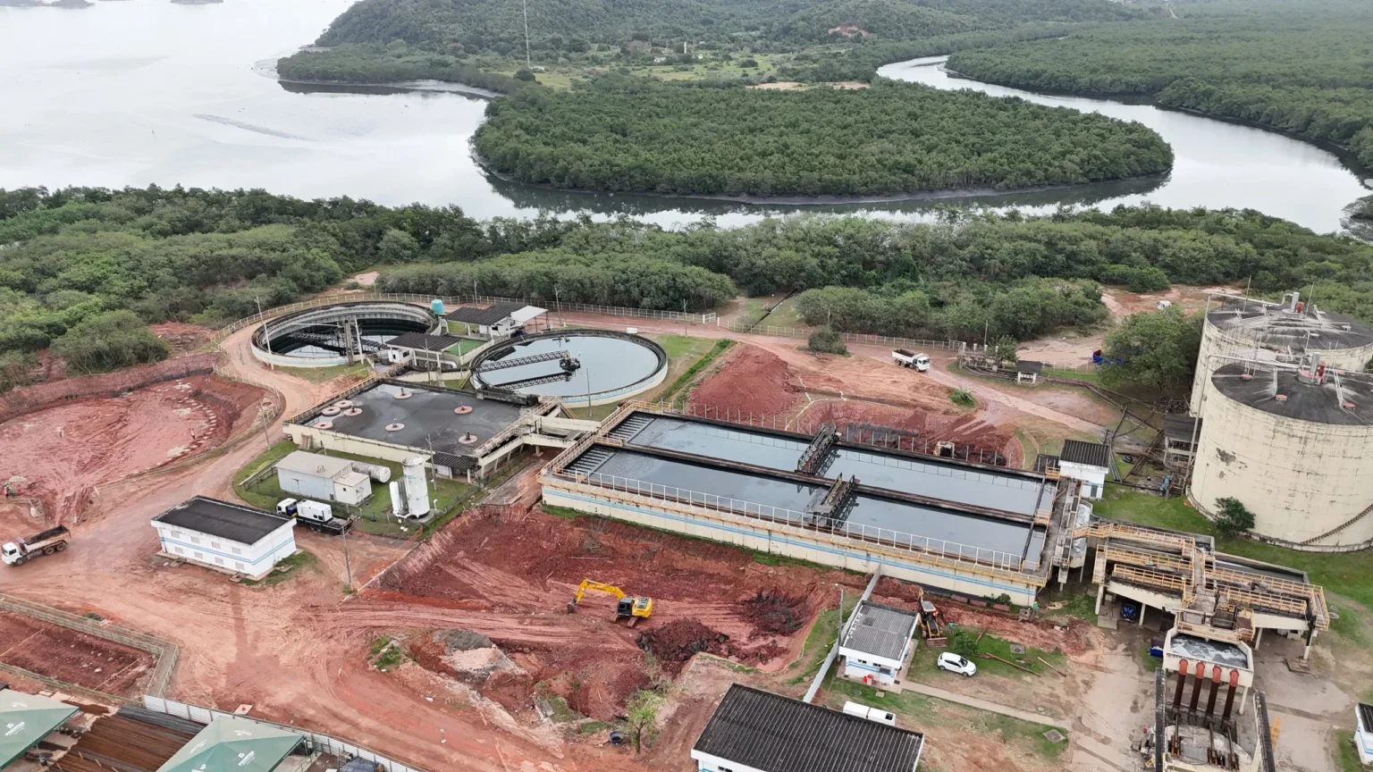 Modernização da Estação de Tratamento de Esgoto em São Gonçalo amplia atendimento e preserva meio am