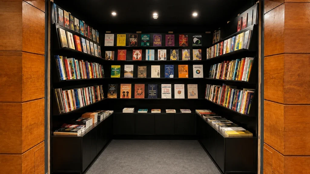 Blooks inaugura livraria compacta no Teatro Casa Grande e conecta público carioca à literatura Blooks inaugura livraria compacta no Teatro Casa Grande e conecta público carioca à literatura