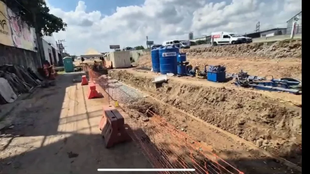 Ampliação da Dutra em Nova Iguaçu gera danos à drenagem e aciona Ibama