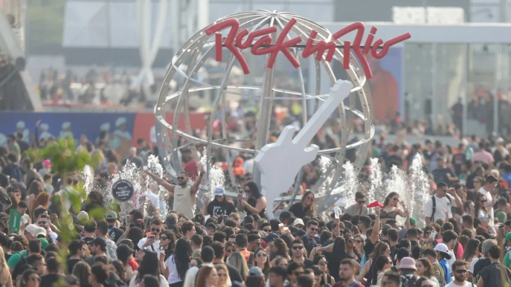 Turistas impulsionam o Rio como capital mundial da música durante o Rock in Rio