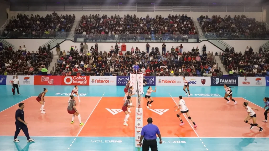 SESC Flamengo supera Fluminense em estreia eletrizante na Copa Supervôlei Feminino