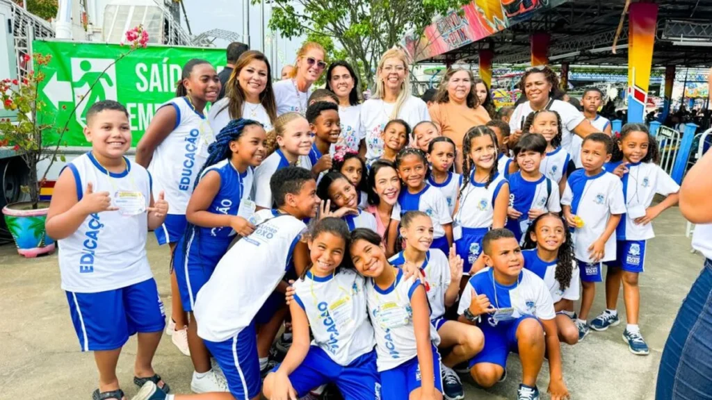 Dia de Parque em Belford Roxo promove aprendizado e diversão para alunos da rede municipal