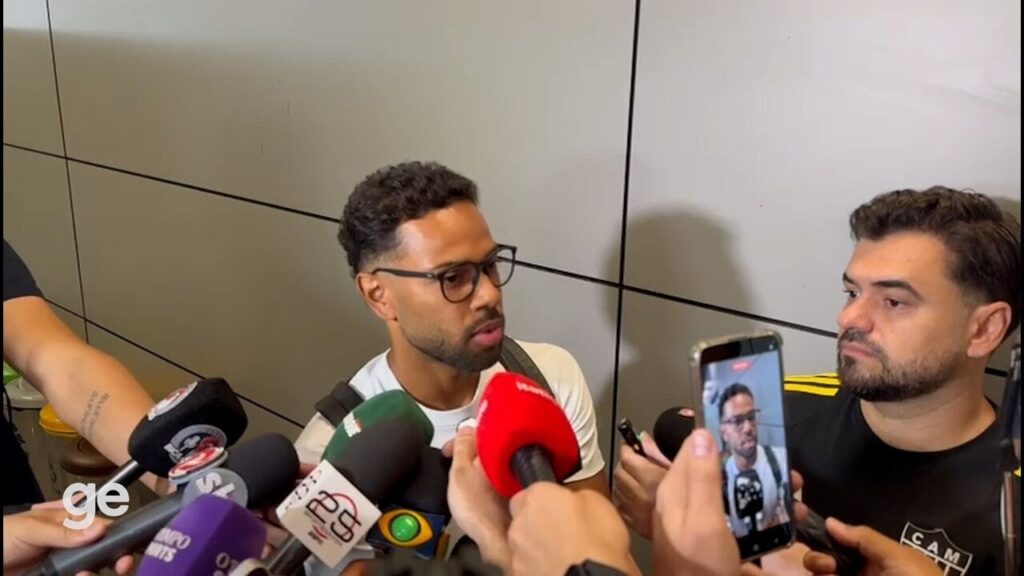 Renan Lodi é o novo reforço do Atlético-MG: 'Escolhi pelo projeto do Galo'