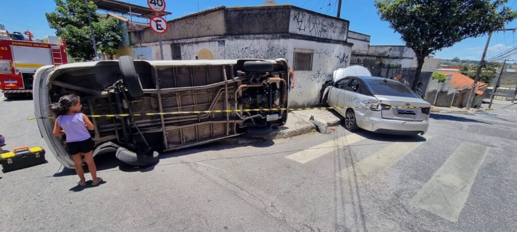 Capotamento Fatal em BH: Uma Morta e Outra Ferida em Acidente Capotamento Fatal em BH: Uma Morta e Outra Ferida em Acidente