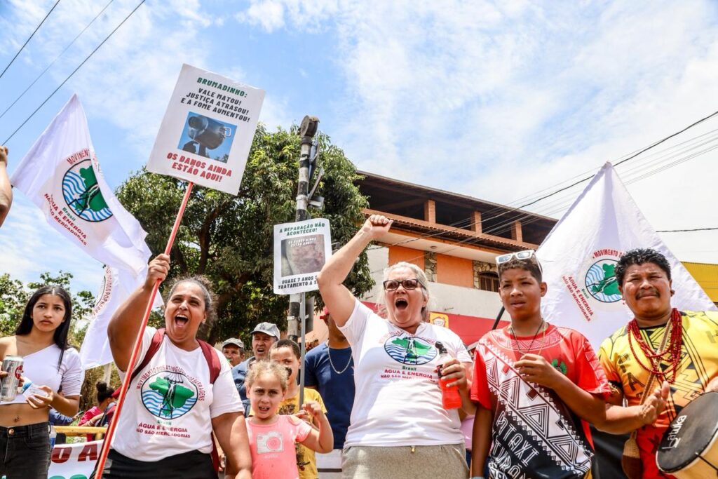 Manifestação em Belo Horizonte Marca 7 Anos do Rompimento da Barragem em Brumadinho Manifestação em Belo Horizonte Marca 7 Anos do Rompimento da Barragem em Brumadinho