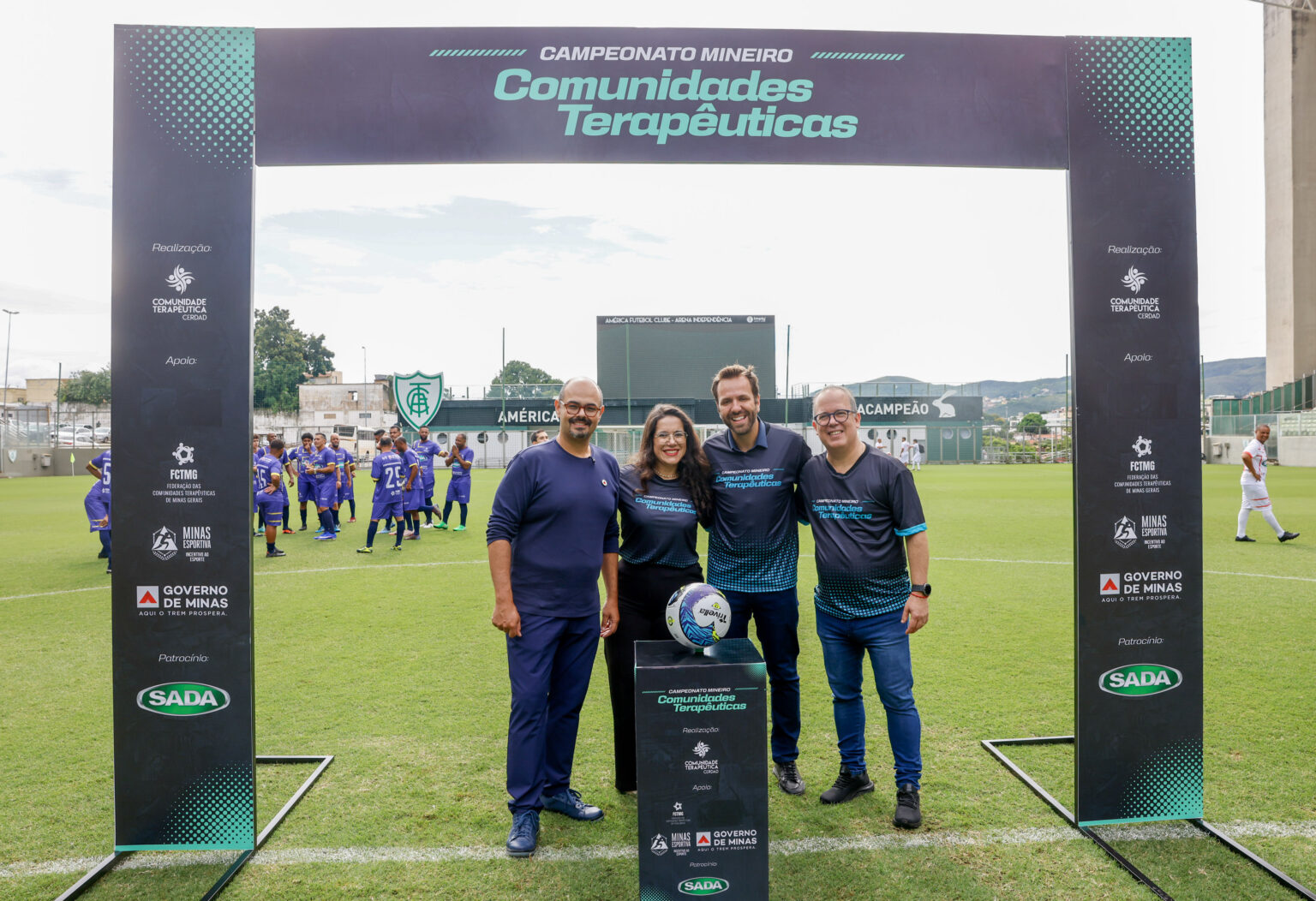 Governo de Minas Gerais Promove 3º Campeonato de Futebol das Comunidades Terapêuticas Governo de Minas Gerais Promove 3º Campeonato de Futebol das Comunidades Terapêuticas