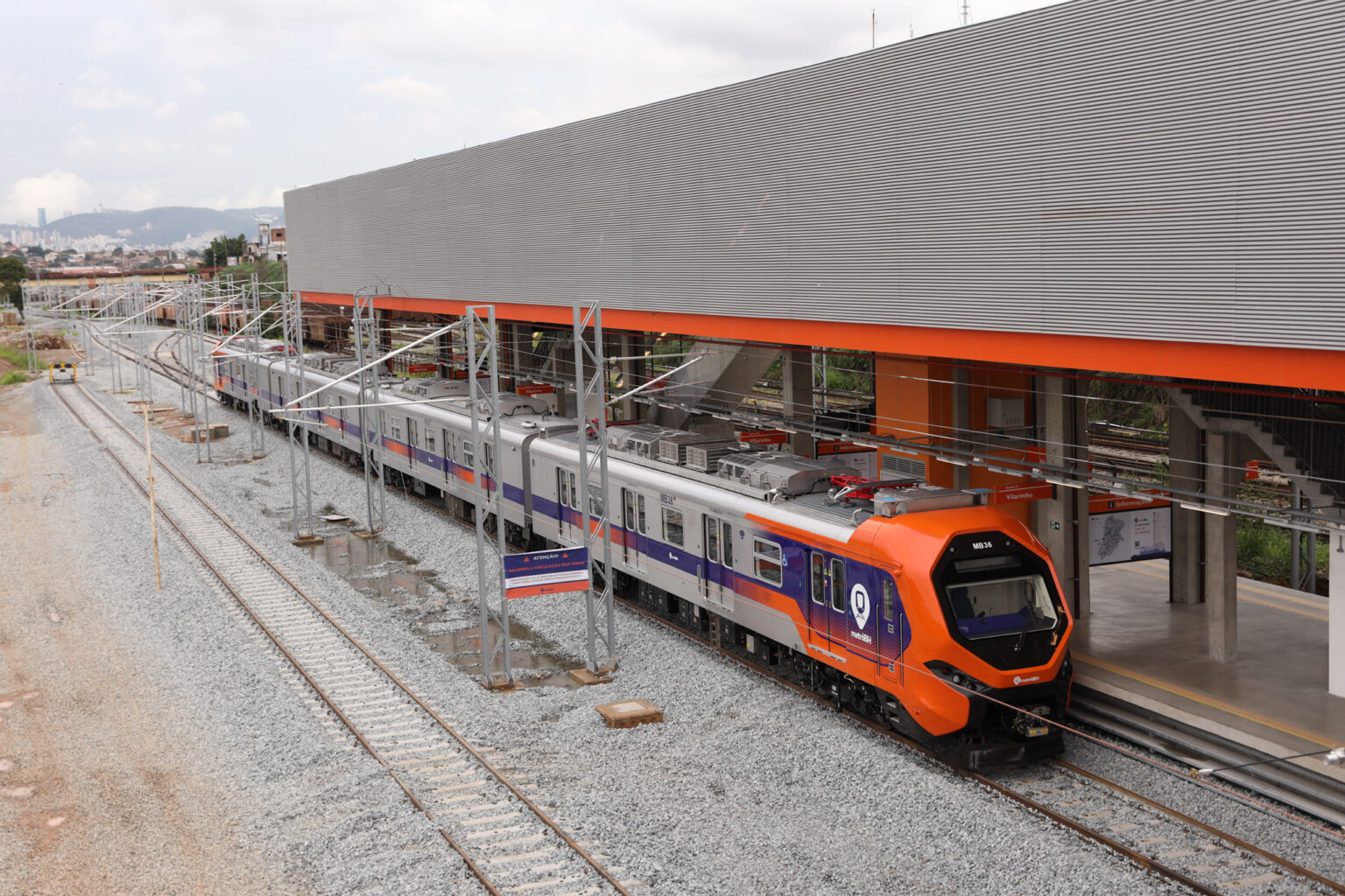 Governo de Minas Lança Estação Novo Eldorado do Metrô na RMBH