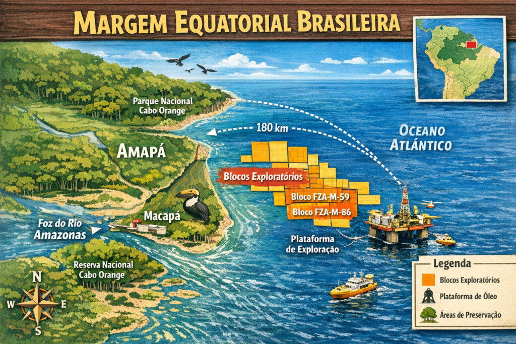 Licença do Ibama para Petrobras: A Margem Equatorial é o novo pré-sal do Brasil? Licença do Ibama para Petrobras: A Margem Equatorial é o novo pré-sal do Brasil?