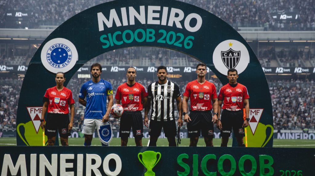 Final do Mineiro: Atlético e Cruzeiro Pedem Árbitro de Fora de Minas Gerais Final do Mineiro: Atlético e Cruzeiro Pedem Árbitro de Fora de Minas Gerais