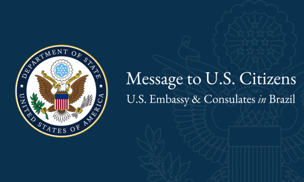 Oficial Consular dos EUA em Belo Horizonte: Serviços Limitados para Cidadãos Americanos em Março