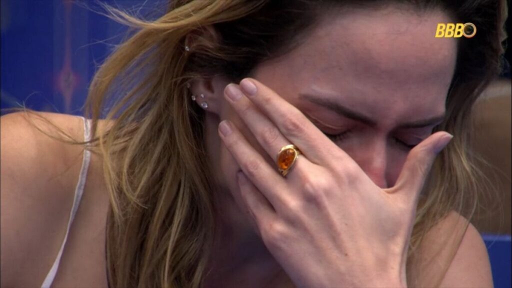 Ana Paula recebe a triste notícia da morte do pai no BBB 26 Ana Paula recebe a triste notícia da morte do pai no BBB 26