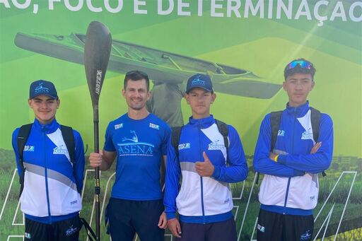 Atletas da Asena Rumo à Copa do Brasil de Canoagem Velocidade Atletas da Asena Rumo à Copa do Brasil de Canoagem Velocidade