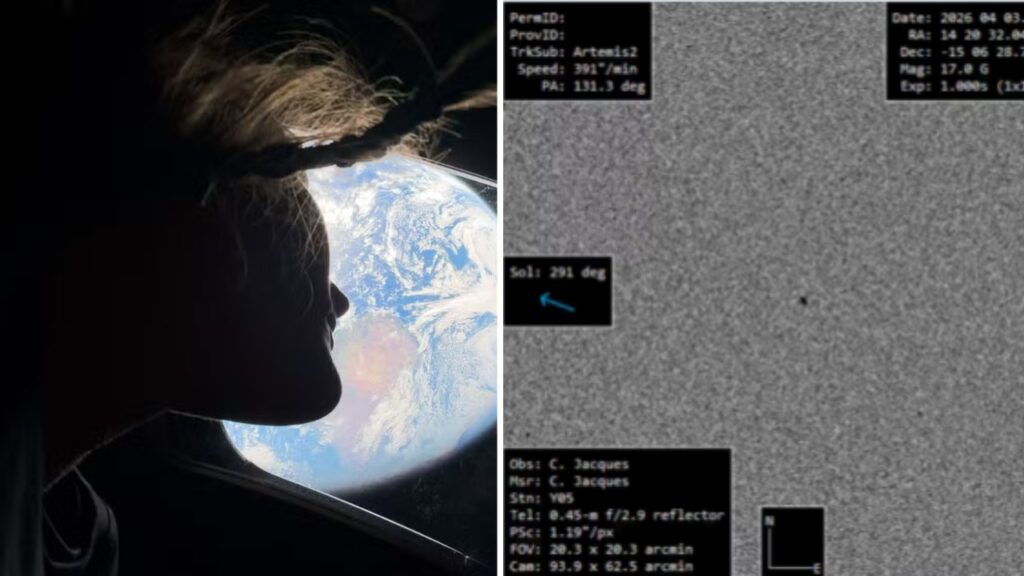 Observatório em Minas Gerais Registra Imagem da Artemis II a Mais de 300 Mil km da Terra Observatório em Minas Gerais Registra Imagem da Artemis II a Mais de 300 Mil km da Terra