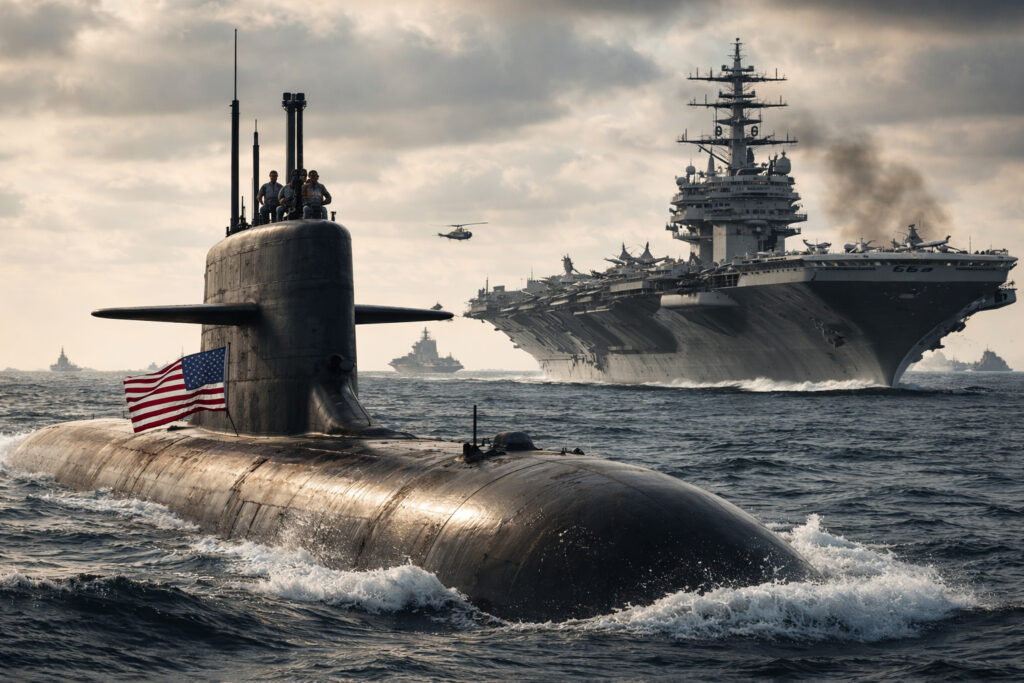 Submarinos Desafiam Poder dos Porta-aviões: Uma Análise de Vulnerabilidades Estratégicas Submarinos Desafiam Poder dos Porta-aviões: Uma Análise de Vulnerabilidades Estratégicas