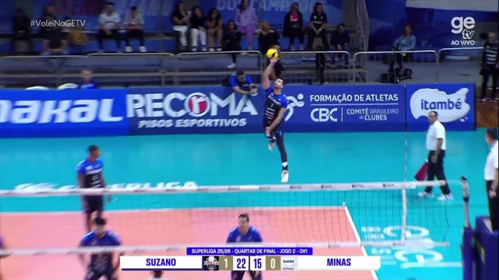 Suzano Vôlei Brilha em Casa e Avança nas Quartas da Superliga