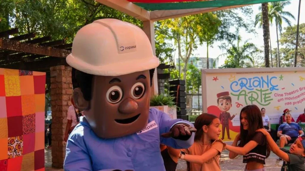 Copasa promove arte e diversão com água tratada no Criançarte em Belo Horizonte