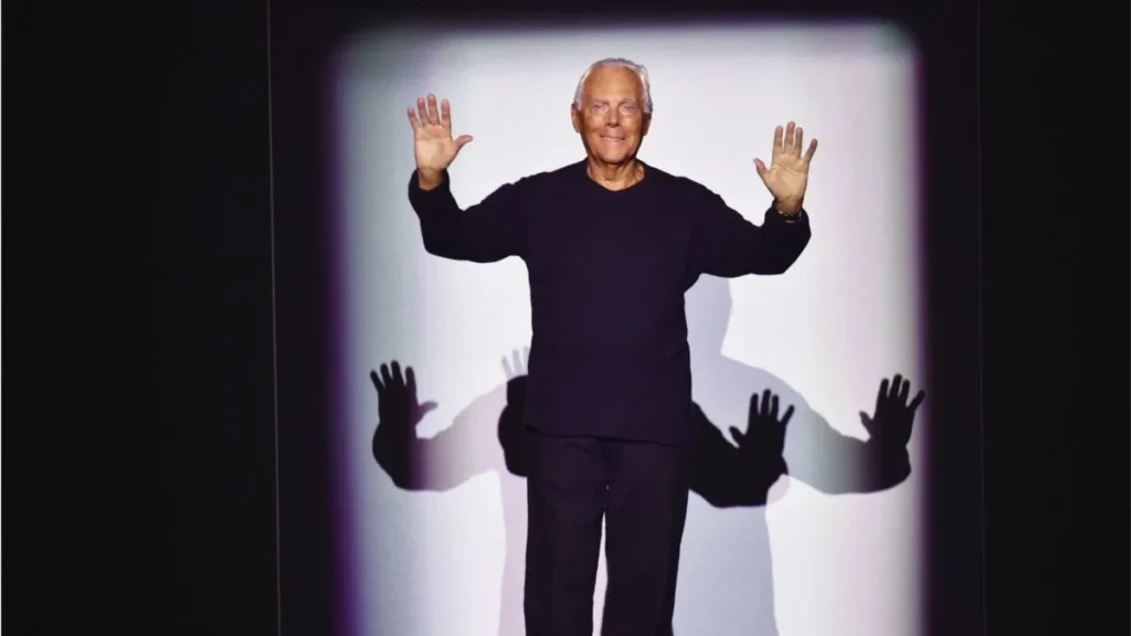 Venda Parcial do Império de Giorgio Armani Inicia com Avaliação de US$ 8 Bilhões