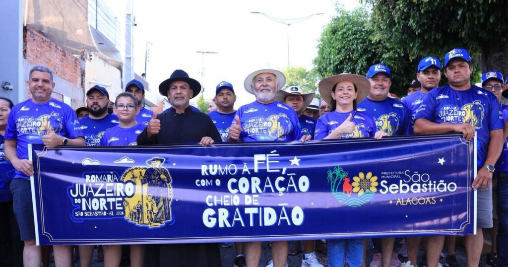 São Sebastião Mobiliza Mais de 1.400 Romeiros em Grande Romaria a Juazeiro do Norte São Sebastião Mobiliza Mais de 1.400 Romeiros em Grande Romaria a Juazeiro do Norte