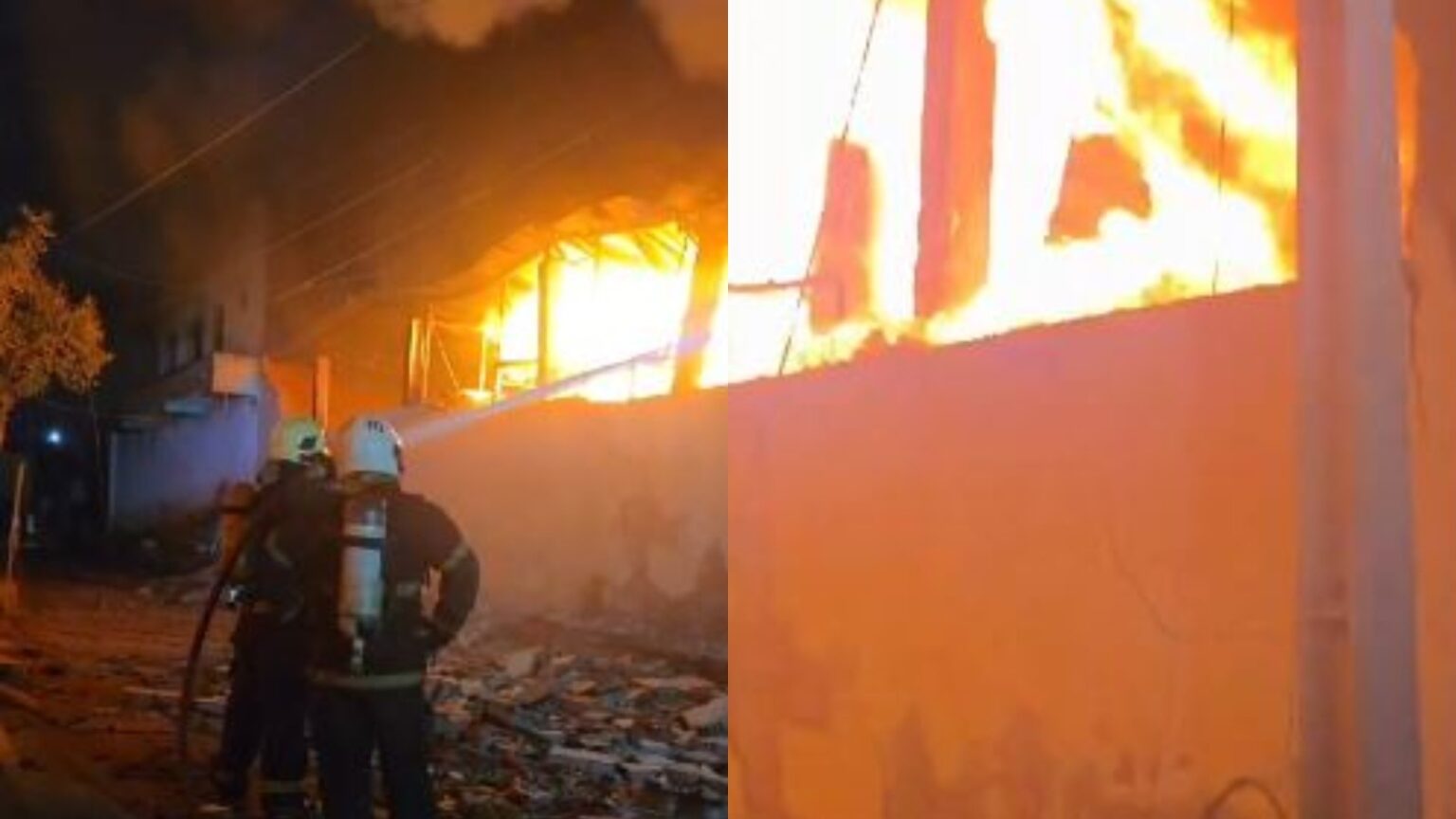 Fogo Devasta Fábrica de Velas em Juazeiro do Norte; Veja o Vídeo Fogo Devasta Fábrica de Velas em Juazeiro do Norte; Veja o Vídeo