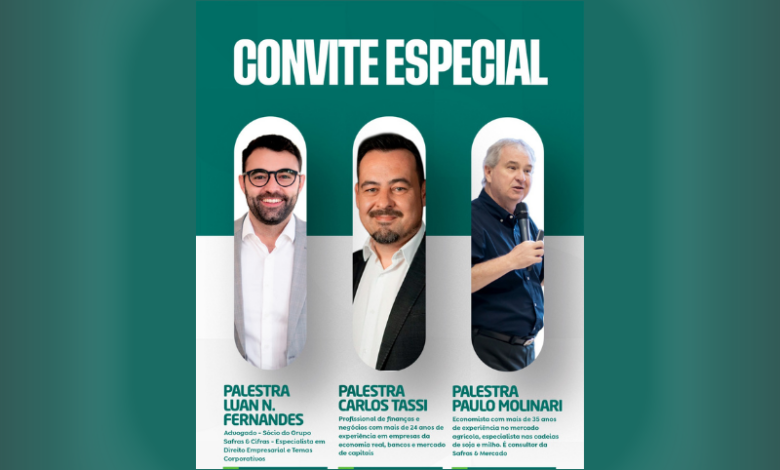 TecnoAgro 2026: Especialistas Debatem Desafios do Agronegócio em Chapadão do Sul TecnoAgro 2026: Especialistas Debatem Desafios do Agronegócio em Chapadão do Sul