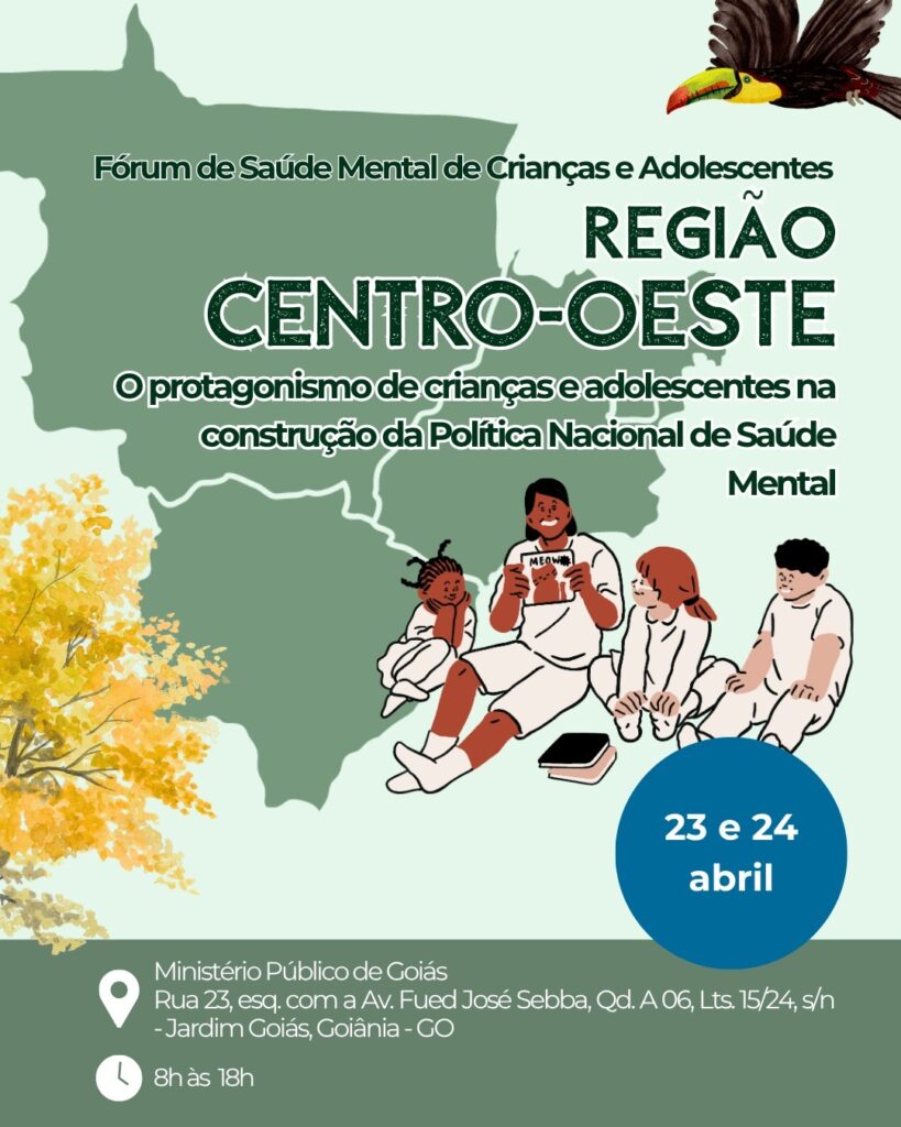 Goiânia Recebe Importante Fórum sobre Saúde Mental de Crianças e Adolescentes Goiânia Recebe Importante Fórum sobre Saúde Mental de Crianças e Adolescentes