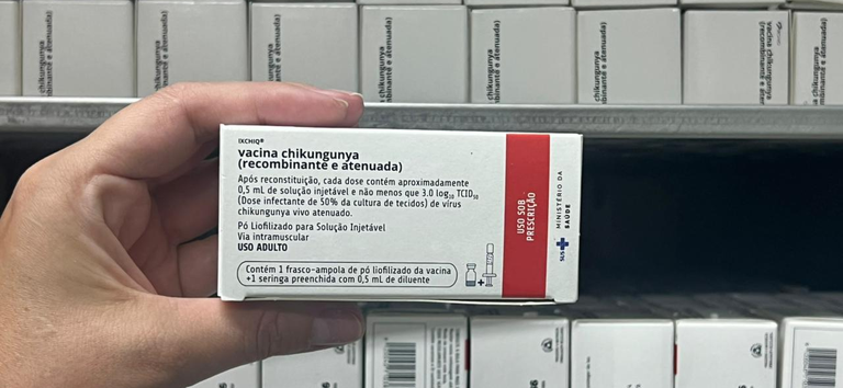 Mato Grosso do Sul Recebe 46,5 Mil Doses da Vacina Contra Chikungunya Mato Grosso do Sul Recebe 46,5 Mil Doses da Vacina Contra Chikungunya
