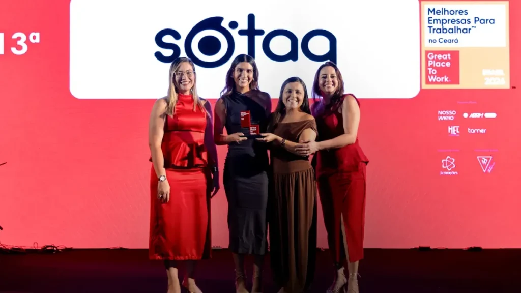 Sotaq destaca liderança feminina e alcança 13º lugar no ranking GPTW Ceará