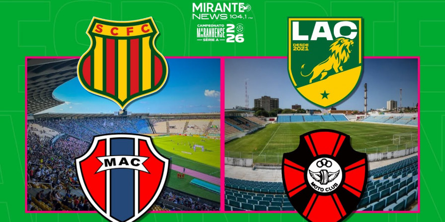 AO VIVO: Acompanhe a 3ª Rodada do Campeonato Maranhense 2026 AO VIVO: Acompanhe a 3ª Rodada do Campeonato Maranhense 2026