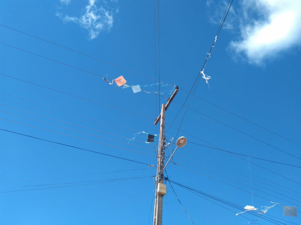 Aumento de 17% nas Ocorrências com Pipas na Rede Elétrica do Maranhão Aumento de 17% nas Ocorrências com Pipas na Rede Elétrica do Maranhão