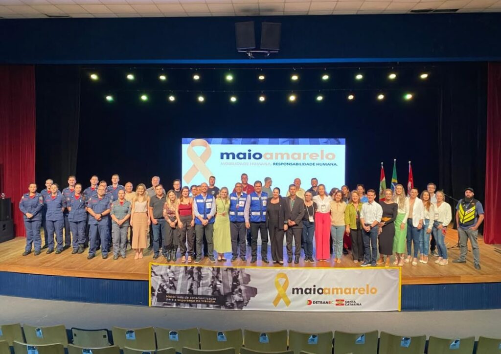 Maio Amarelo 2025: Detran/SC Inova com Evento Estadual para Educação no Trânsito Maio Amarelo 2025: Detran/SC Inova com Evento Estadual para Educação no Trânsito