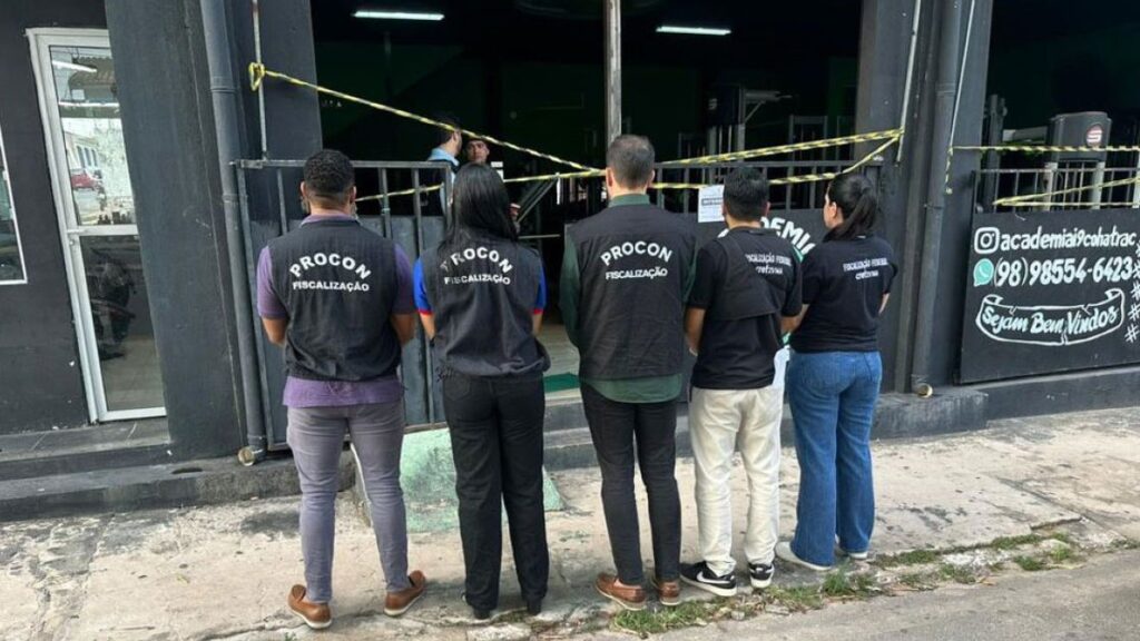 Academia e Escola de Natação em São Luís Interditadas: Ação do CREF e Procon Academia e Escola de Natação em São Luís Interditadas: Ação do CREF e Procon