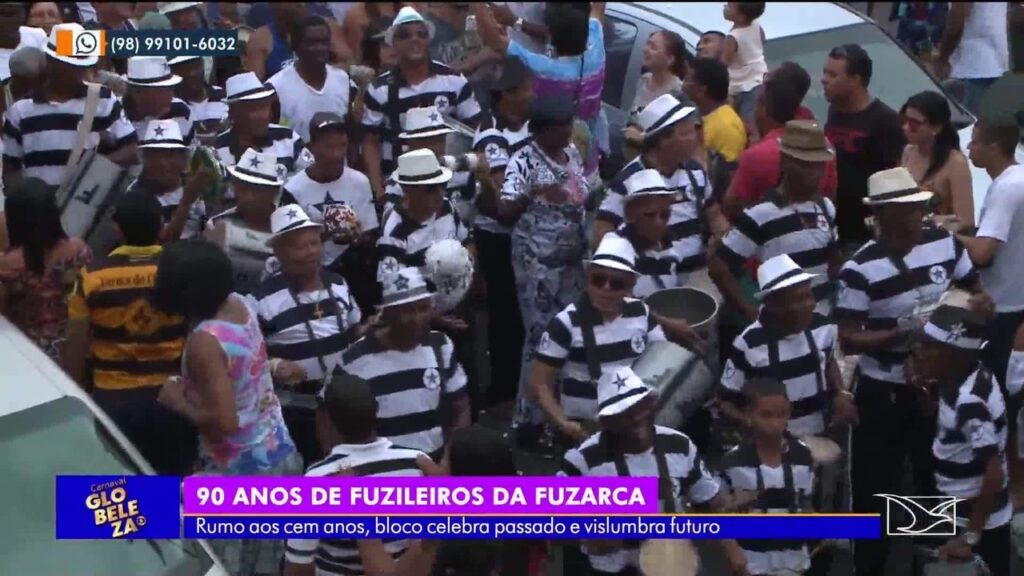 Fuzileiros da Fuzarca: O Bloco Mais Antigo do Maranhão Celebra 90 Anos de Folia Fuzileiros da Fuzarca: O Bloco Mais Antigo do Maranhão Celebra 90 Anos de Folia