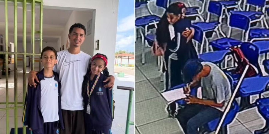 Gesto Solidário de Funcionário Viraliza e Emociona Comunidade Escolar no MA Gesto Solidário de Funcionário Viraliza e Emociona Comunidade Escolar no MA