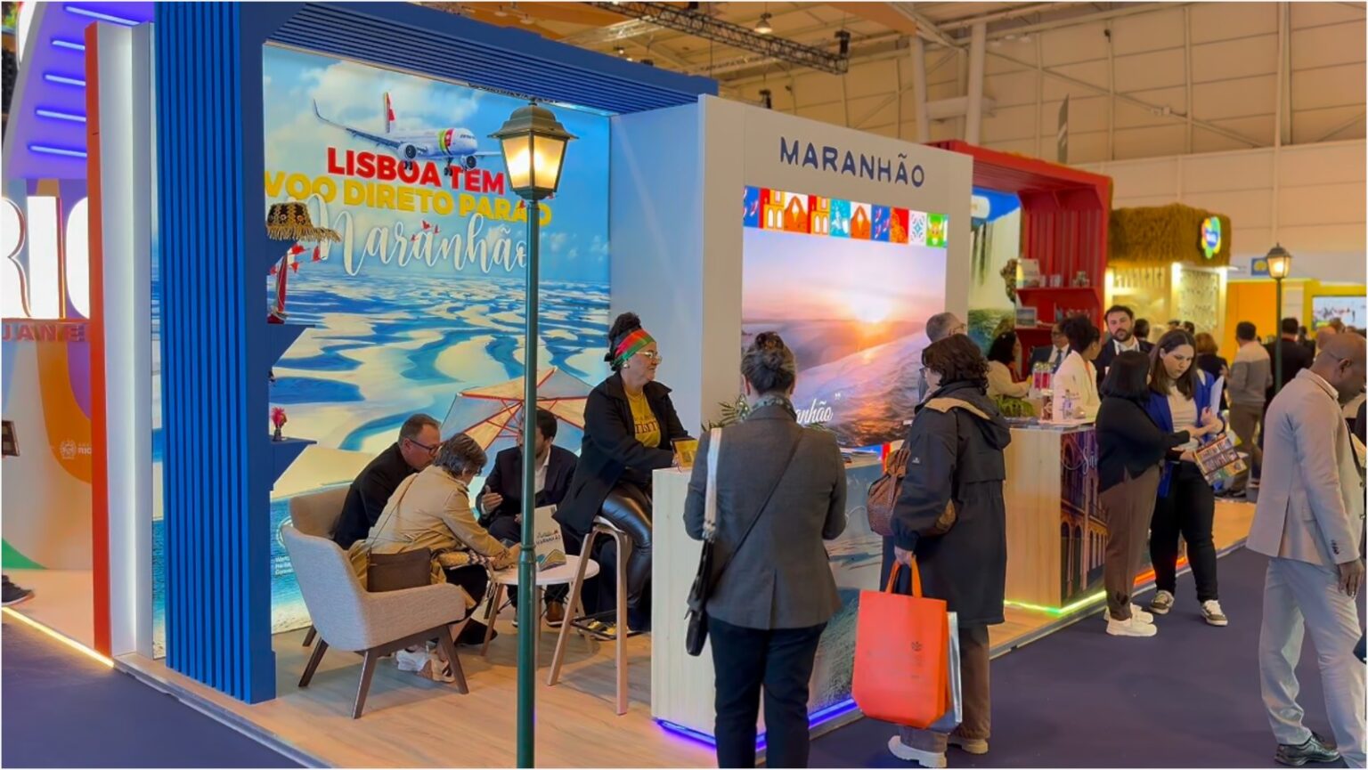 Maranhão Lança Rota Direta São Luís-Lisboa em Feira de Turismo na Europa Maranhão Lança Rota Direta São Luís-Lisboa em Feira de Turismo na Europa