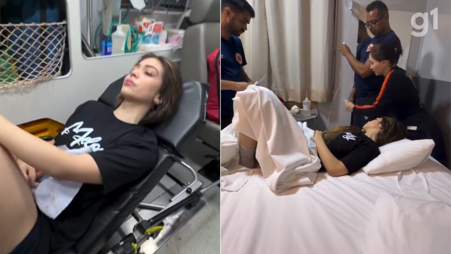 Melody Passa Mal Após Show no Maranhão e Deixa Evento em Ambulância Melody Passa Mal Após Show no Maranhão e Deixa Evento em Ambulância