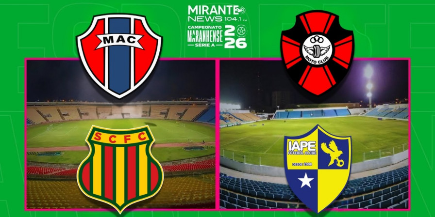 Semifinais do Maranhense 2026: Acompanhe os Jogos AO VIVO! Semifinais do Maranhense 2026: Acompanhe os Jogos AO VIVO!