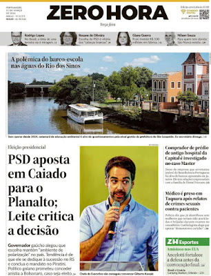 Destaques da Imprensa Brasileira em 31 de Março de 2026 Destaques da Imprensa Brasileira em 31 de Março de 2026