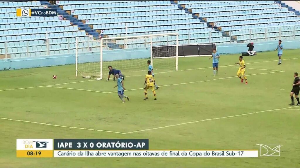 IAPE Finaliza Treinos em São Luís antes do Desafio contra o Oratório na Copa do Brasil Sub-17 Imagem do artigo