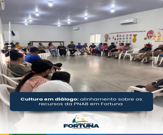 Fortuna promove diálogo sobre a Política Nacional Aldir Blanc Fortuna promove diálogo sobre a Política Nacional Aldir Blanc