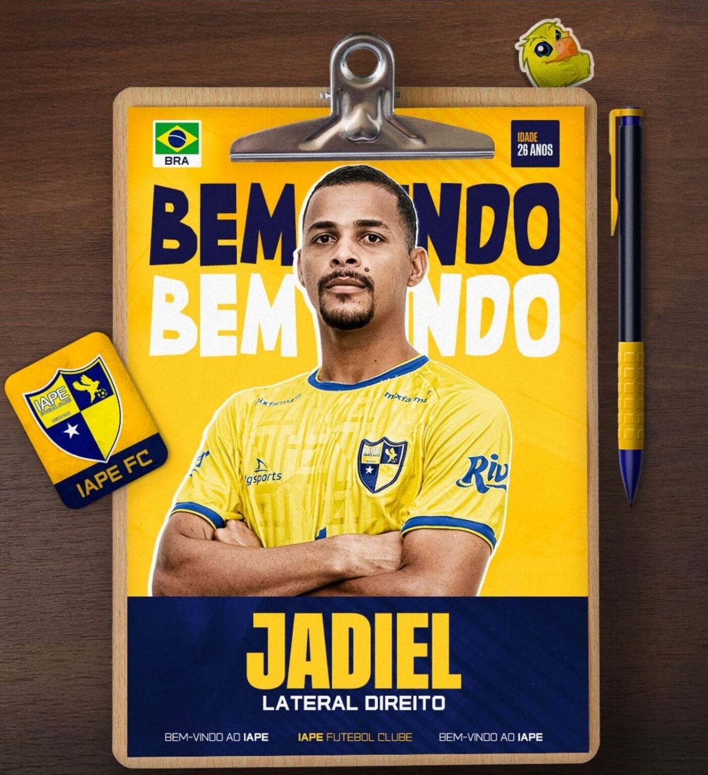 IAPE Fortalece Elenco com Novos Reforços para a Série D do Brasileiro IAPE Fortalece Elenco com Novos Reforços para a Série D do Brasileiro