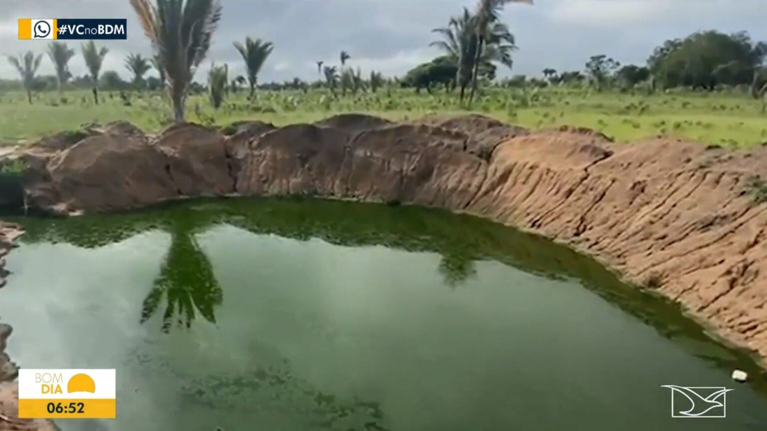 Moradores Alertam para Contaminação por Dejetos Hospitalares em Lagoa no Maranhão Moradores Alertam para Contaminação por Dejetos Hospitalares em Lagoa no Maranhão