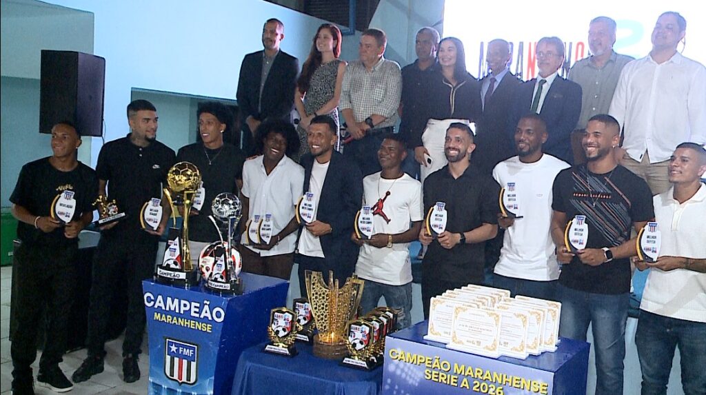 Premiação do Campeonato Maranhense 2026: Destaques Celebrados em Grande Estilo Premiação do Campeonato Maranhense 2026: Destaques Celebrados em Grande Estilo
