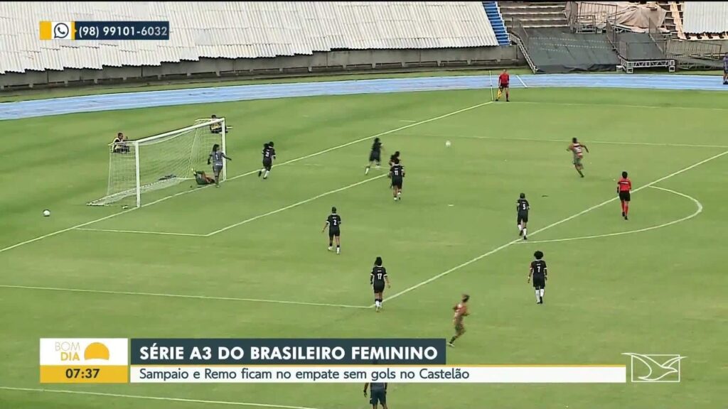 Sampaio busca a vitória no Brasileiro Feminino A3 em duelo contra o Paraíso