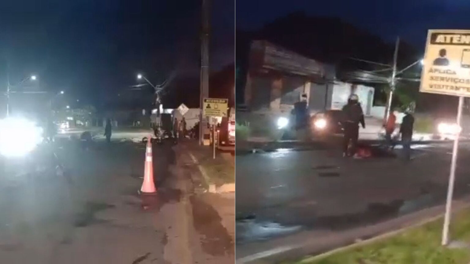 Acidente de Moto na Estrada de Ribamar Deixa Dois Feridos na Grande São Luís Acidente de Moto na Estrada de Ribamar Deixa Dois Feridos na Grande São Luís