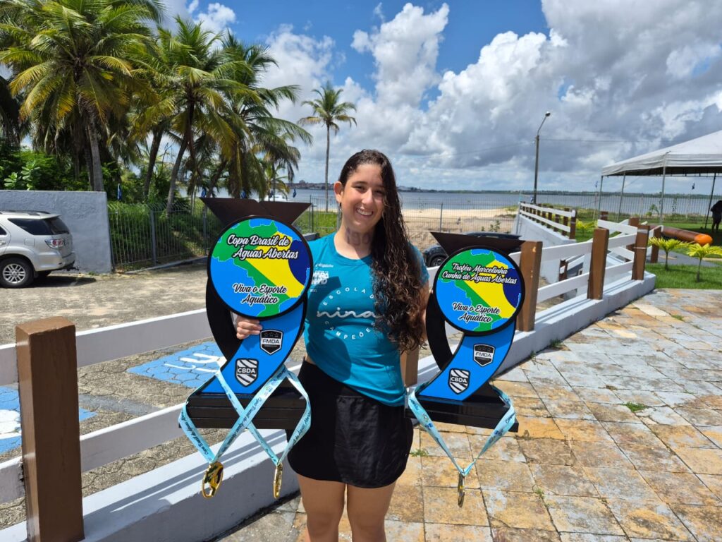 Sofia Duailibe Brilha com Sete Medalhas em Competições Nacionais de Natação Sofia Duailibe Brilha com Sete Medalhas em Competições Nacionais de Natação