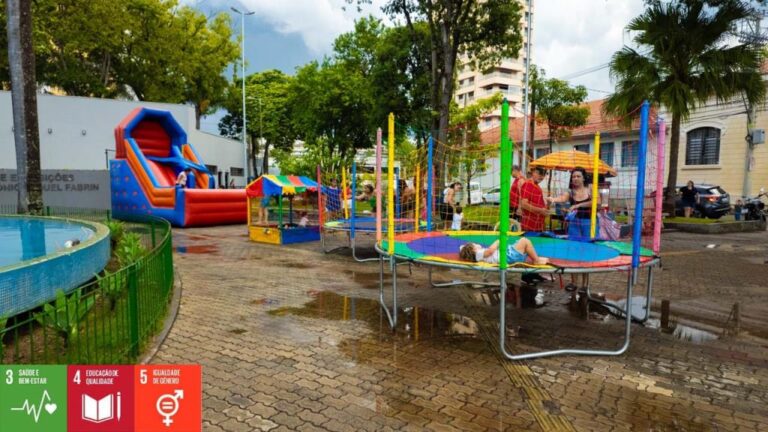 Diversão e Cultura no Projeto ‘Férias na Praça’ em Pedreira Diversão e Cultura no Projeto 'Férias na Praça' em Pedreira