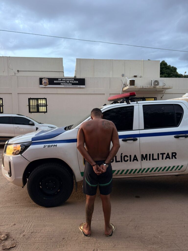 Guerra do Tráfico: Suspeito de Facção é Detido em Petrolina
